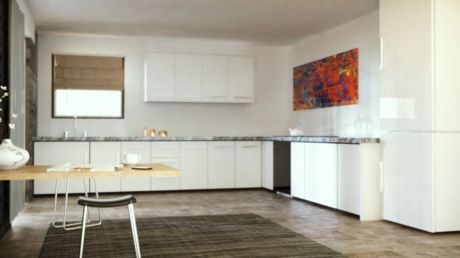 3D-Visualisierung eines Innenraums, Bild 3