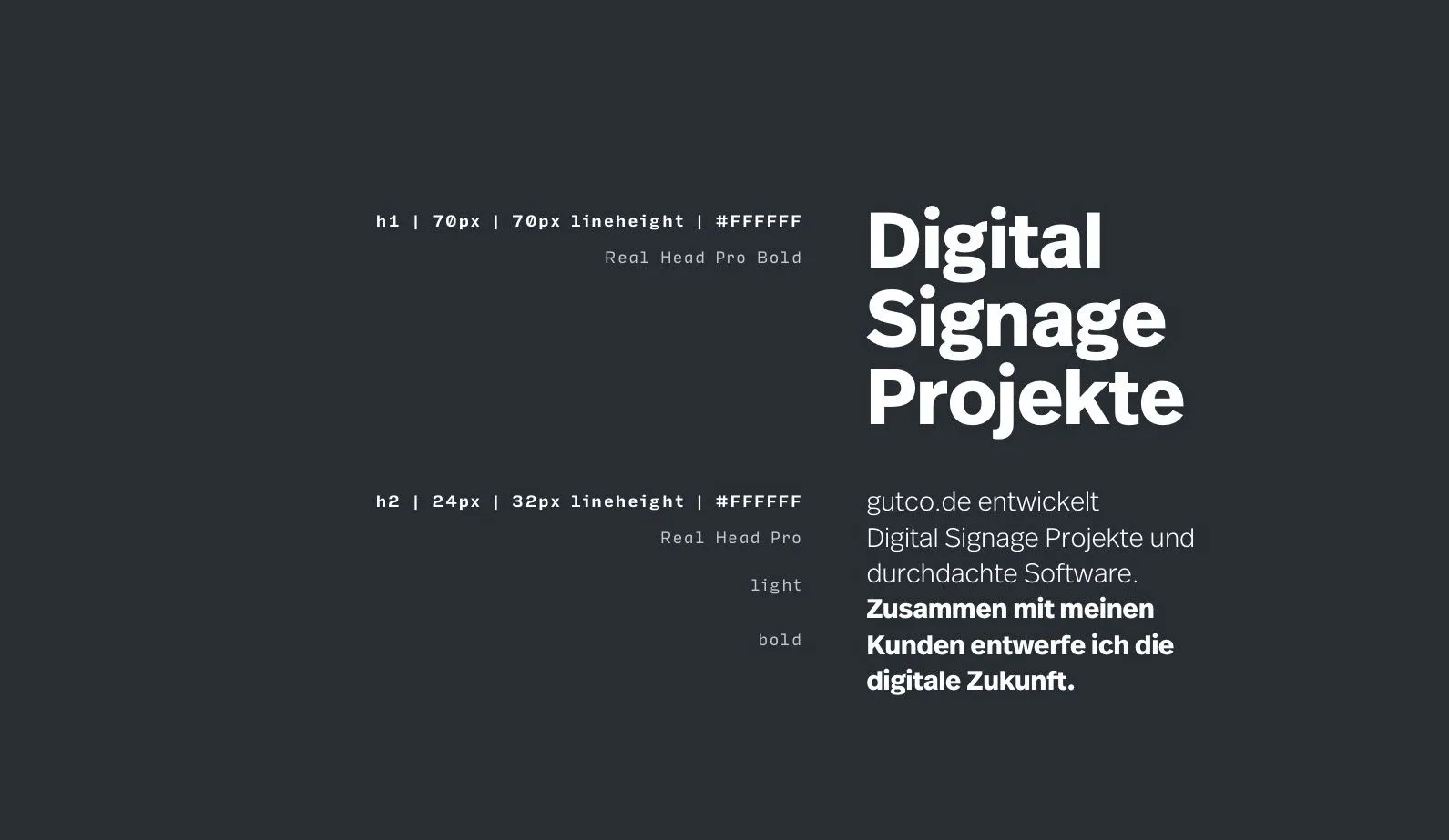 Markenauftritt gutco.de mit Cursor-Signet, Bild 4