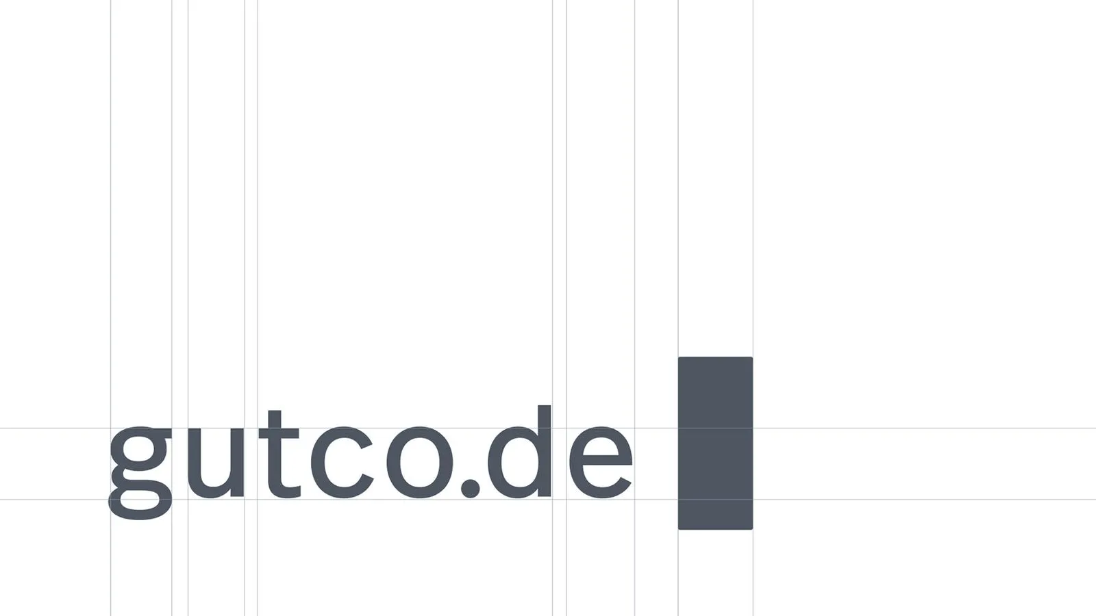 Markenauftritt gutco.de mit Cursor-Signet, Bild 5
