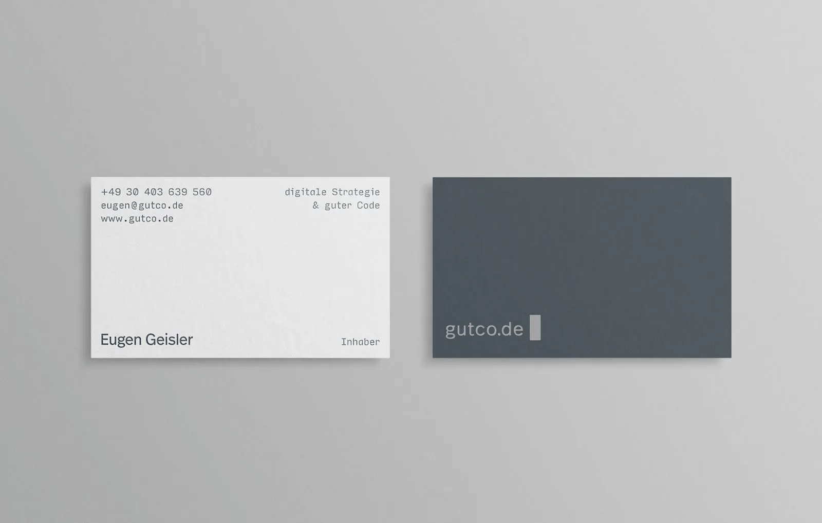 Markenauftritt gutco.de mit Cursor-Signet, Bild 6