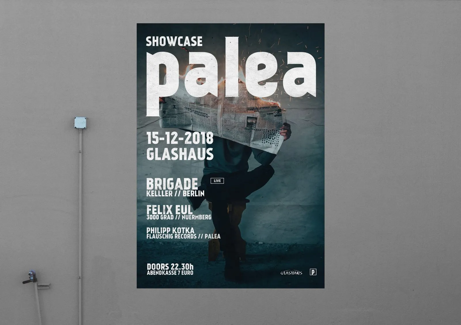 Plakat und Visual für palea Musik, Bild 8