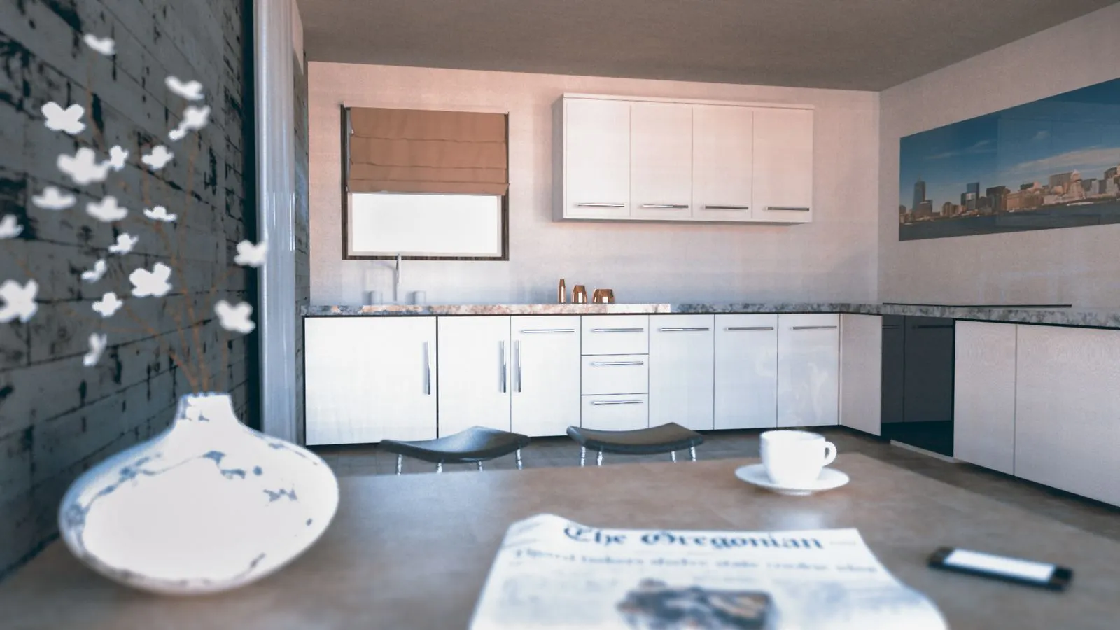 3D-Visualisierung eines Innenraums, Bild 9